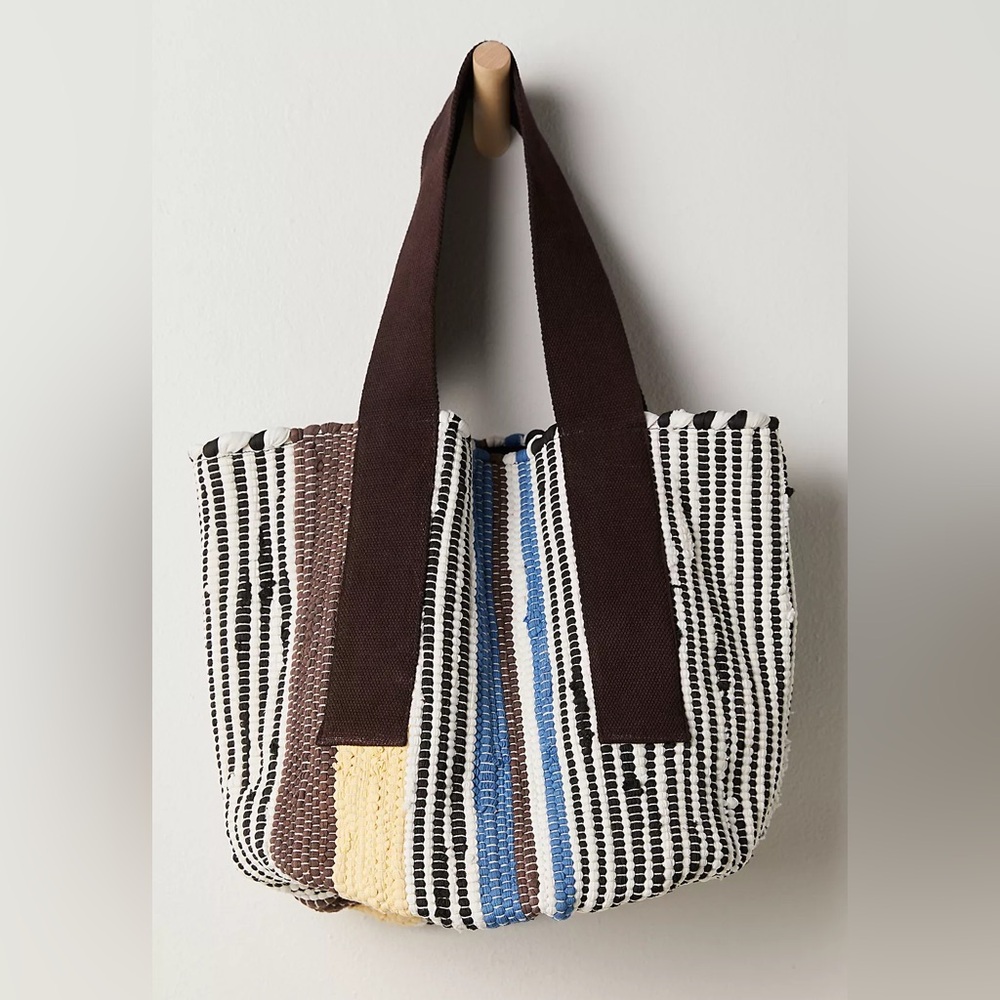 NEW Free People Driftwood Rug Tote Bag